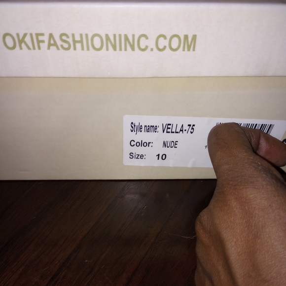 NWB YOKI Fashion Vella-75 Nude Gold Chain Suede Western Ankle Boots Size 10 - Picture 2 of 11